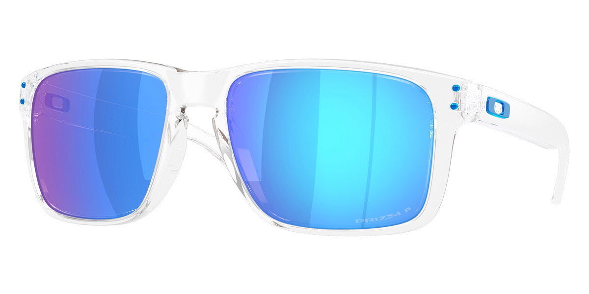 Oakley® OO9487F Holbrook Xxl (A) OO9487F 948707 61 - Polished Clear/Prizm Sapphire Polarized Sunglasses