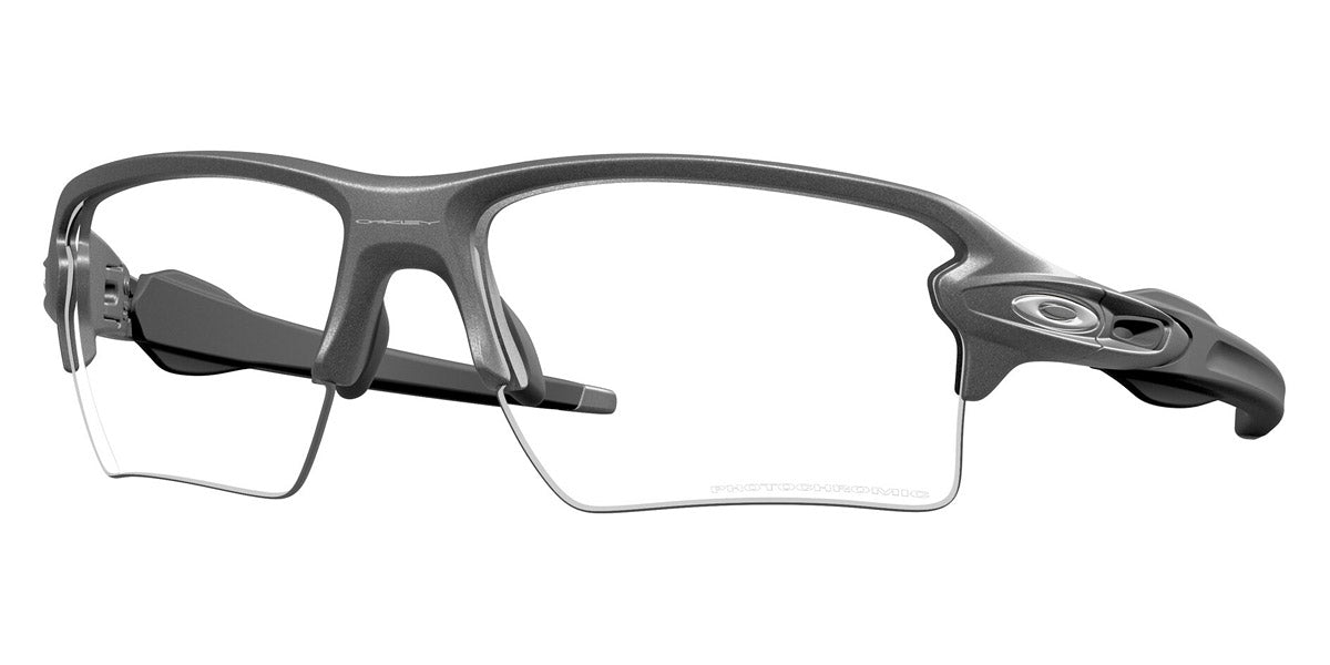 Oakley® OO9488 Flak 2.0 Xxl OO9488 948807 63 - Steel/Clear To Black Iridium Photochromic Sunglasses