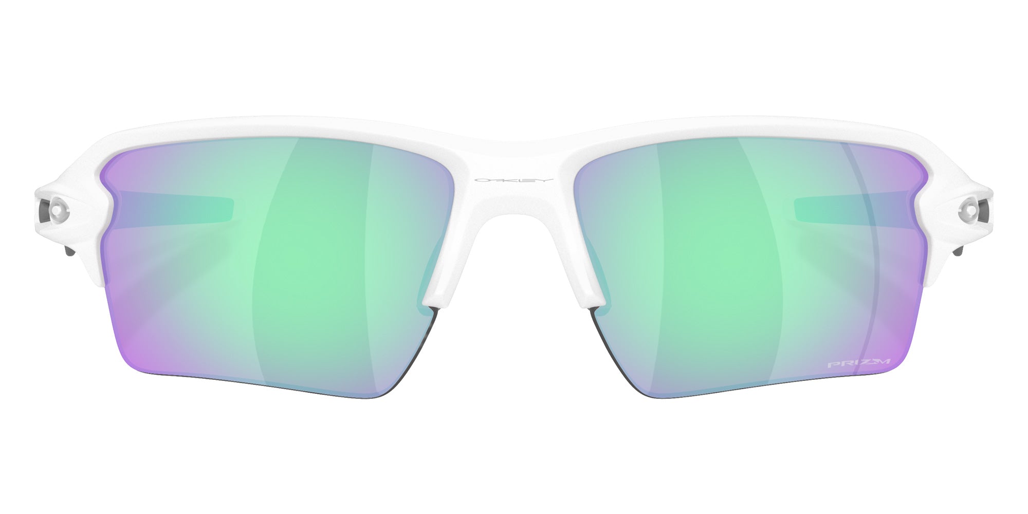 Oakley® OO9488 FLAK 2.0 XXL OO9488 948811 63 Sunglasses - Matte White / Prizm Golf Mirrored 948811