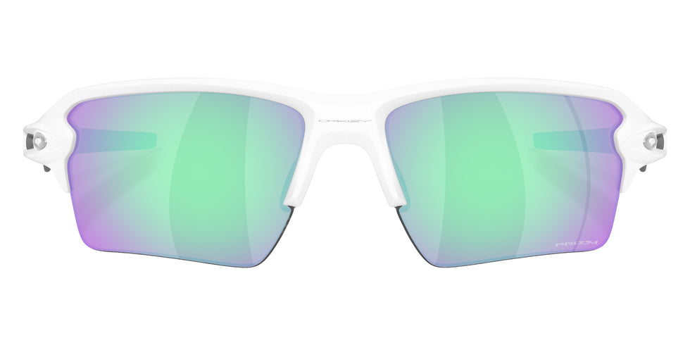 Oakley® OO9488 FLAK 2.0 XXL OO9488 948811 63 Sunglasses - Matte White / Prizm Golf Mirrored 948811