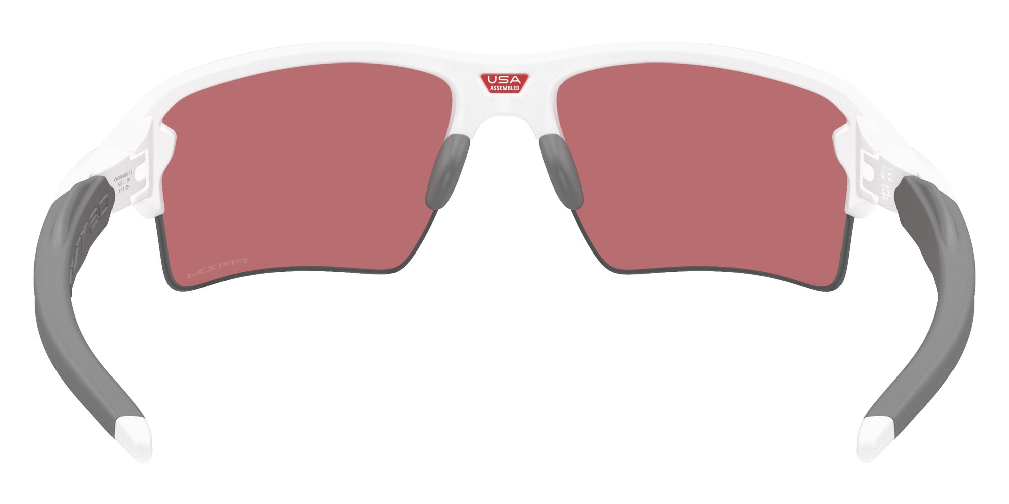 Oakley® OO9488 FLAK 2.0 XXL OO9488 948812 63 Sunglasses - Matte White / Prizm Dark Golf Mirrored 948812