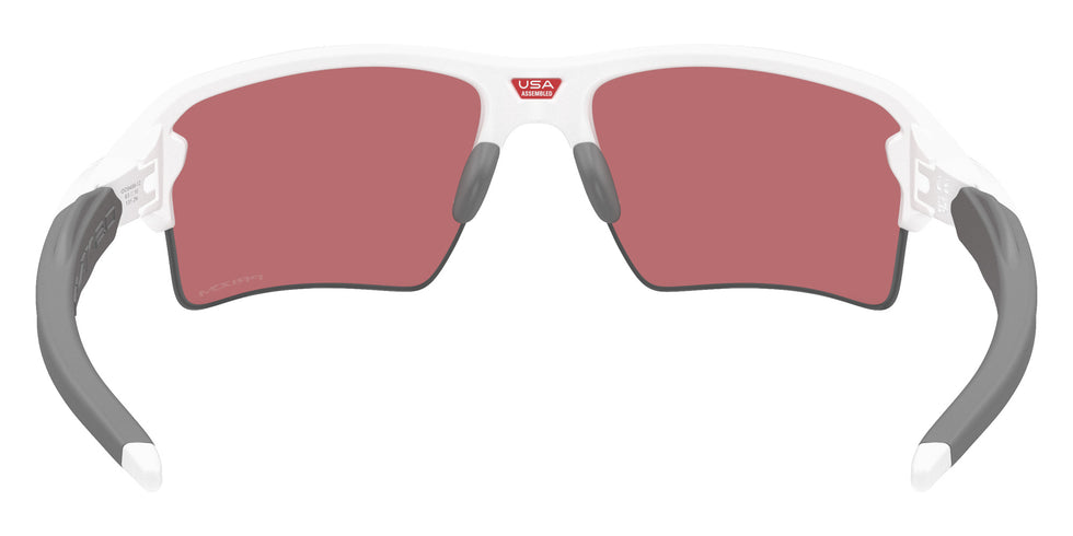 Oakley® OO9488 FLAK 2.0 XXL OO9488 948812 63 Sunglasses - Matte White / Prizm Dark Golf Mirrored 948812