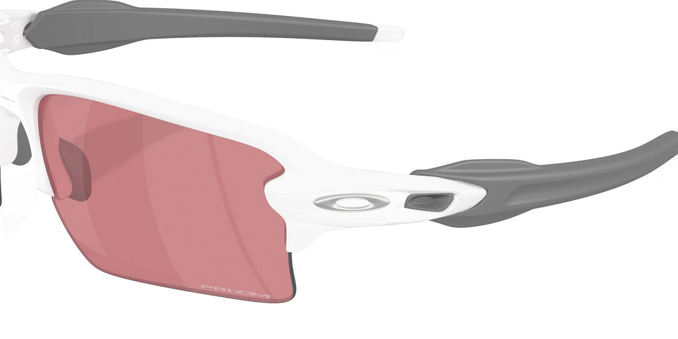 Oakley® OO9488 FLAK 2.0 XXL OO9488 948812 63 Sunglasses - Matte White / Prizm Dark Golf Mirrored 948812