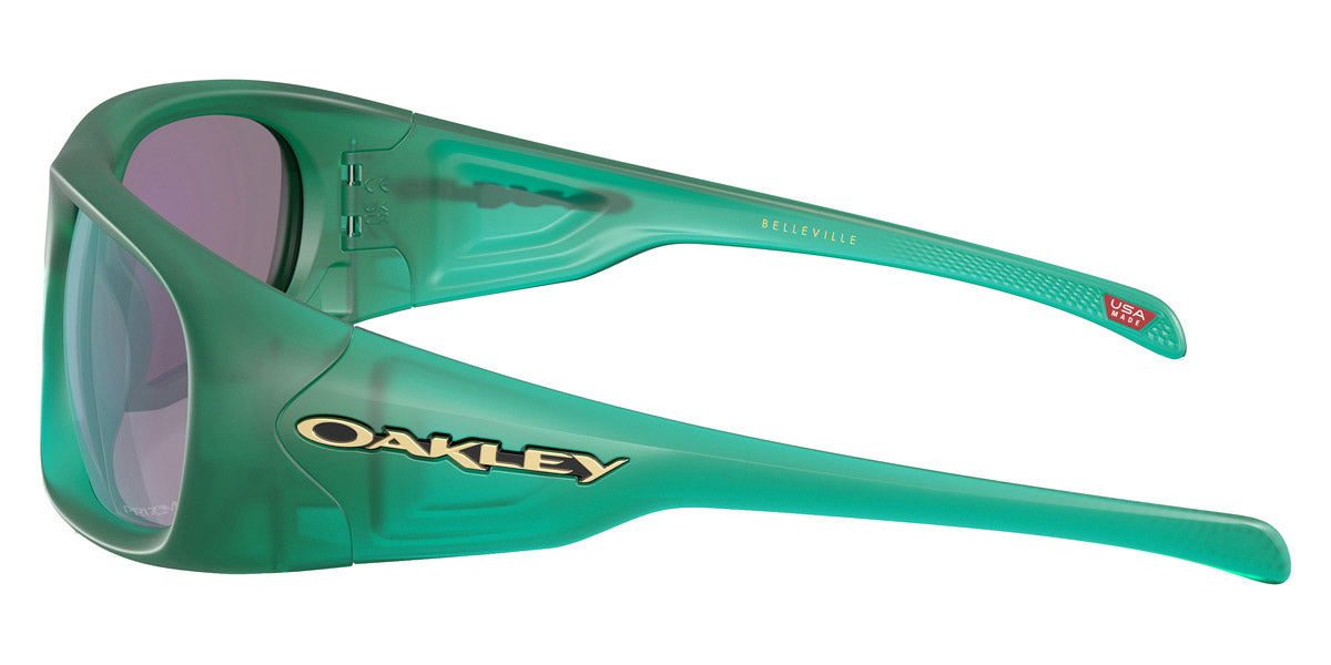 Oakley® OO9491 Belleville OO9491 949104 61 - Matte Transparent Viridian/Prizm Jade Sunglasses