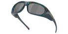 Oakley® OO9491 BELLEVILLE OO9491 949105 61 Sunglasses - Abyss Spacedust / Prizm Black Mirrored