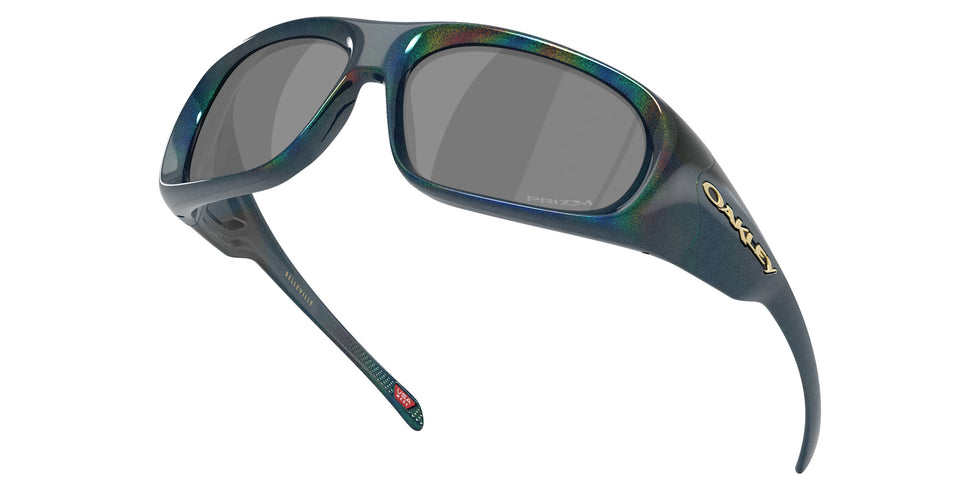 Oakley® OO9491 BELLEVILLE OO9491 949105 61 Sunglasses - Abyss Spacedust / Prizm Black Mirrored