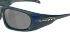Oakley® OO9491 BELLEVILLE OO9491 949105 61 Sunglasses - Abyss Spacedust / Prizm Black Mirrored