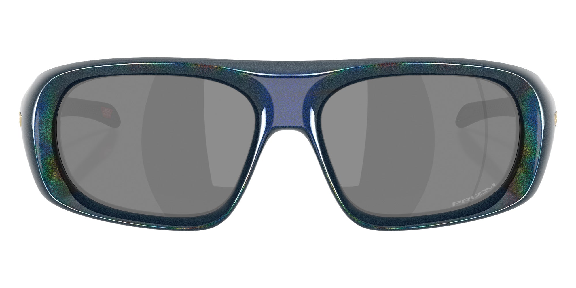 Oakley® OO9491 BELLEVILLE OO9491 949105 61 Sunglasses - Abyss Spacedust / Prizm Black Mirrored