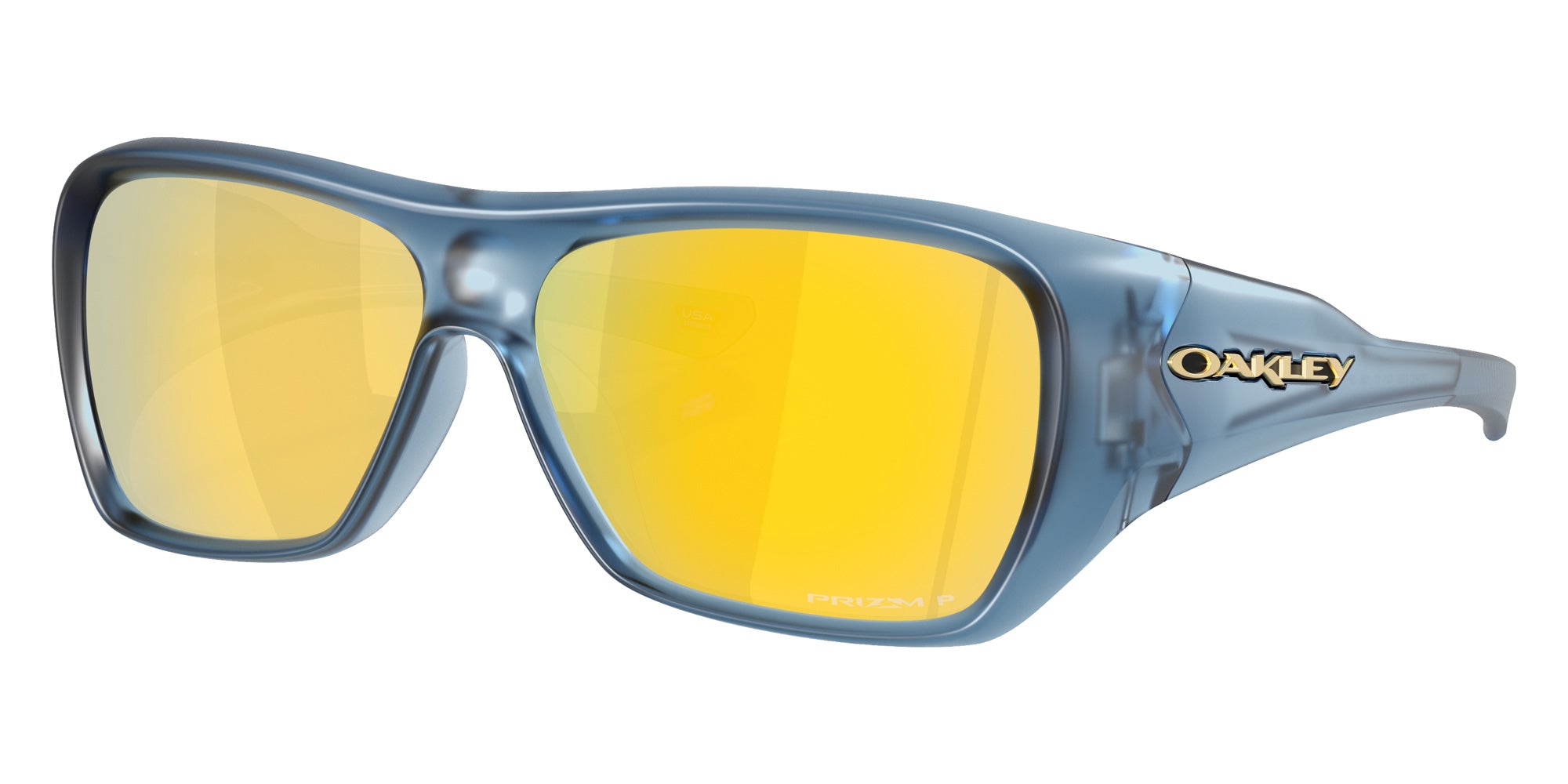 Oakley® OO9492 CHAMINADE OO9492 949205 60 Sunglasses - Matte Transparent Abyss / Prizm 24K Polarized Mirrored
