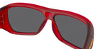 Oakley® OO9492 CHAMINADE OO9492 949206 60 Sunglasses - Matte Transparent Red / Prizm Black Mirrored