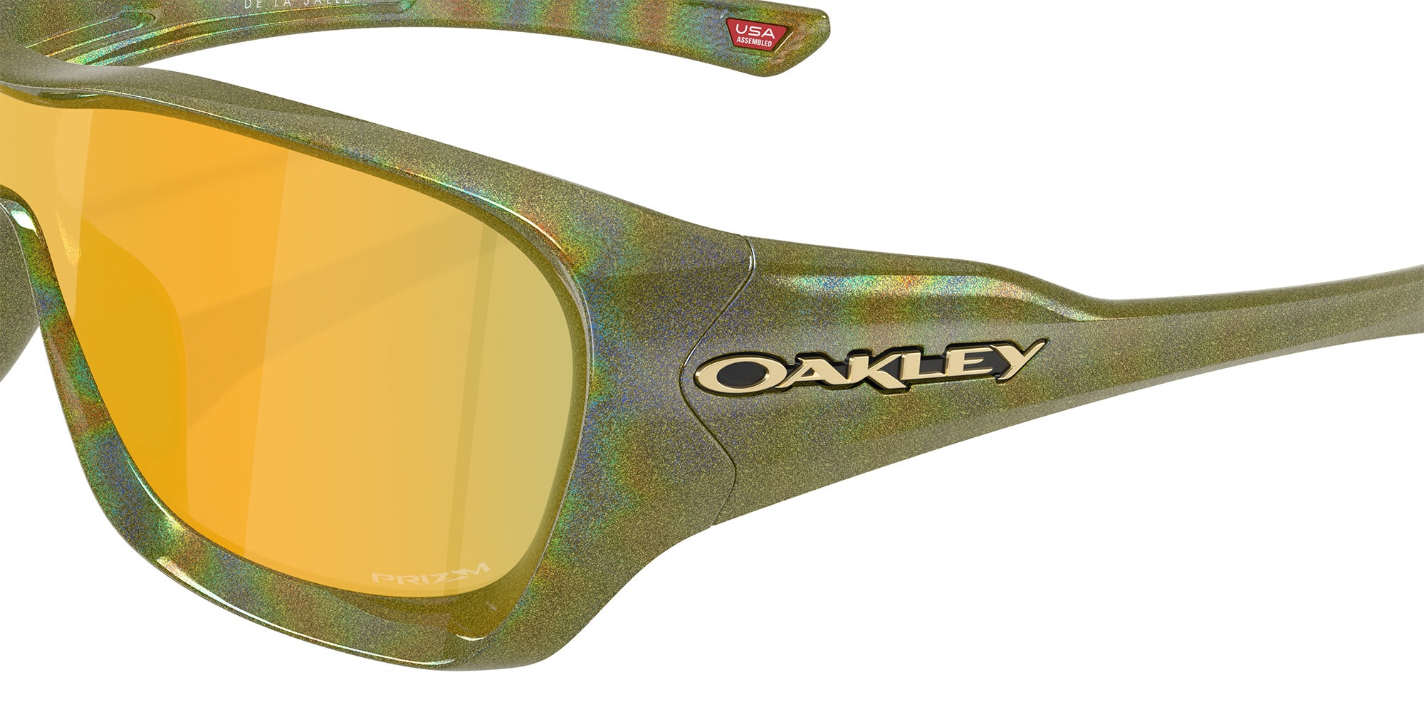 Oakley® OO9493 DE LA SALLE OO9493 949305 30 Sunglasses - Fern Spacedust / Prizm 24K Mirrored