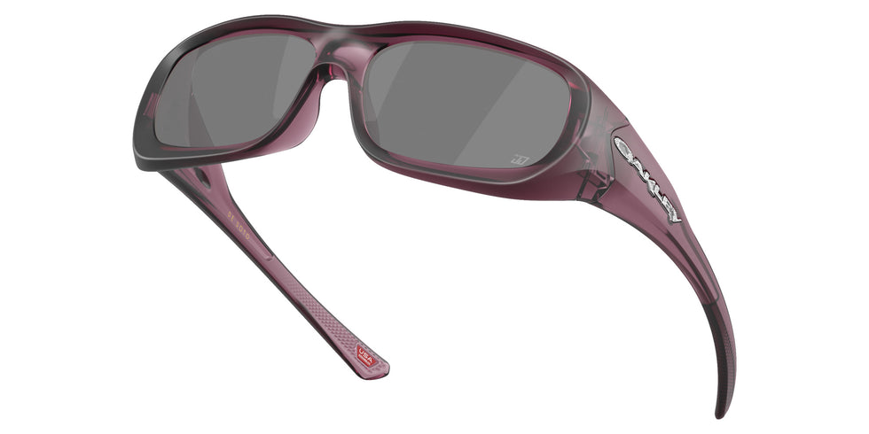 Oakley® OO9494 DE SOTO OO9494 949406 59 Sunglasses - Matte Transparent Indigo / Prizm Black Mirrored