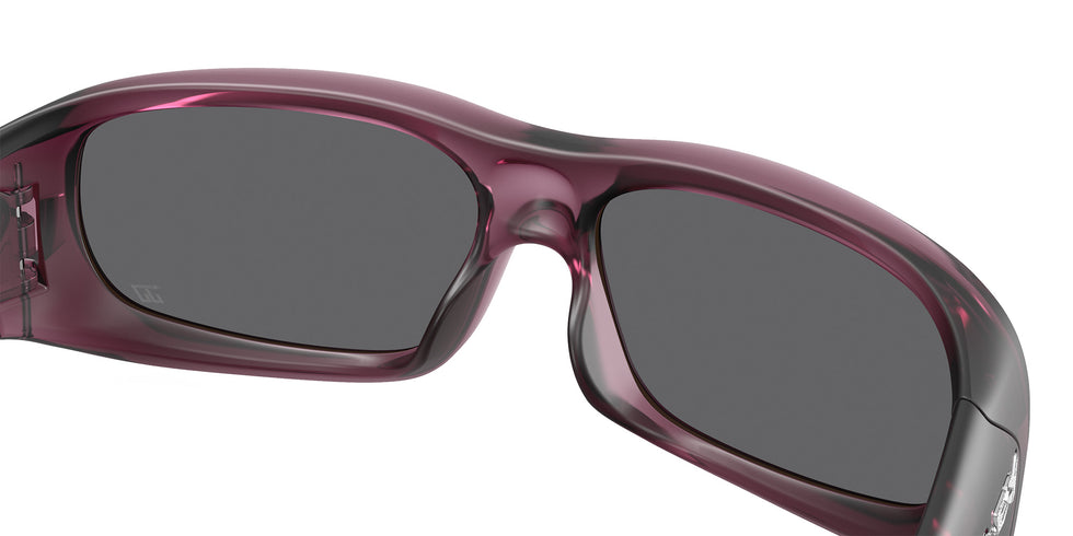 Oakley® OO9494 DE SOTO OO9494 949406 59 Sunglasses - Matte Transparent Indigo / Prizm Black Mirrored