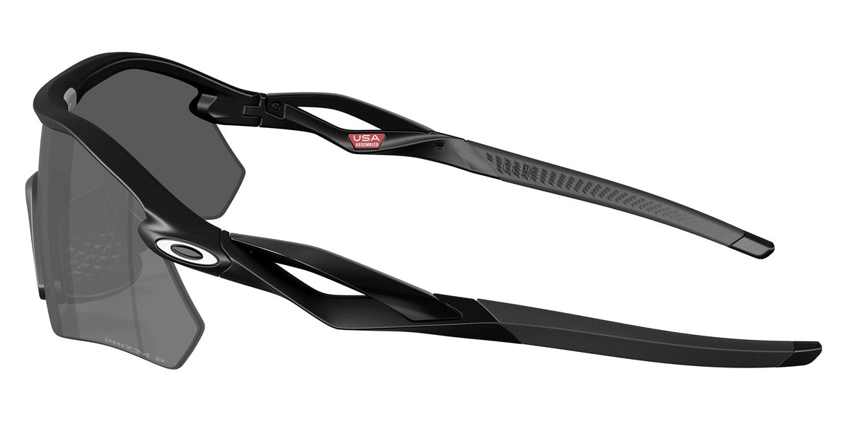 Oakley® OO9495D RADAR PLATE OO9495D 949501 36 Sunglasses - Matte Black / Prizm Black Polarized