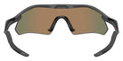 Oakley® OO9495D RADAR PLATE OO9495D 949503 36 Sunglasses - Gray / Prizm Ruby Mirrored