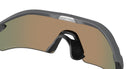 Oakley® OO9495D RADAR PLATE OO9495D 949503 36 Sunglasses - Gray / Prizm Ruby Mirrored