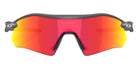 Oakley® OO9495D RADAR PLATE OO9495D 949503 36 Sunglasses - Gray / Prizm Ruby Mirrored
