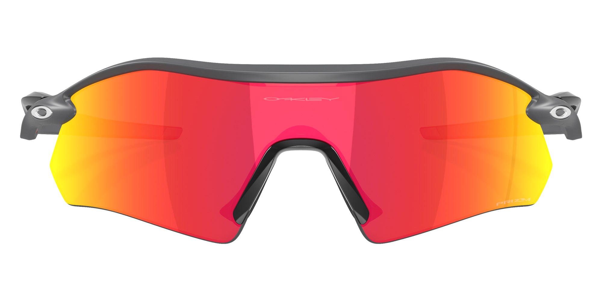 Oakley® OO9495D RADAR PLATE OO9495D 949503 36 Sunglasses - Gray / Prizm Ruby Mirrored