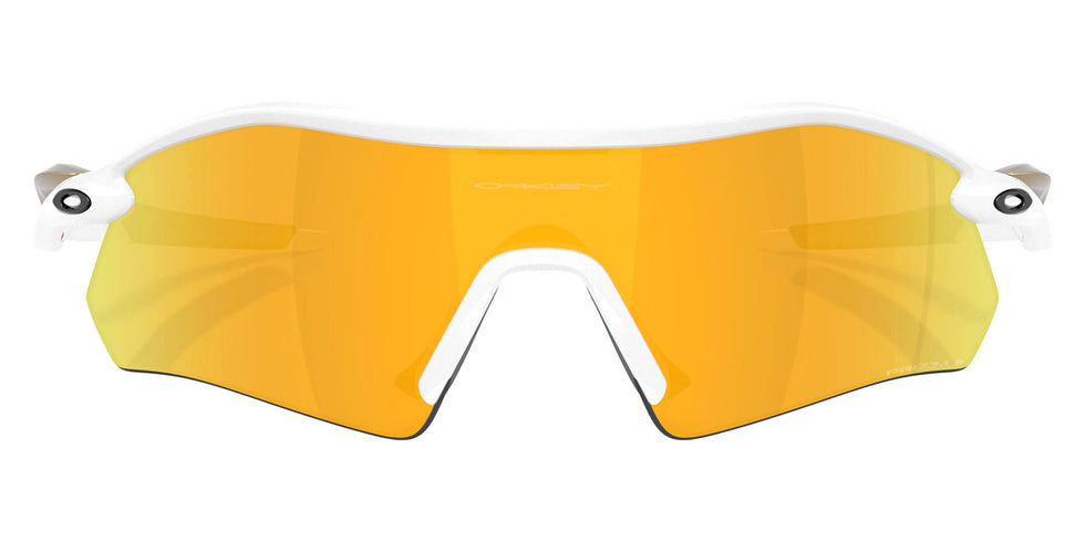 Oakley® OO9495D RADAR PLATE OO9495D 949505 36 Sunglasses - Polished White/Gold / Prizm 24K Polarized