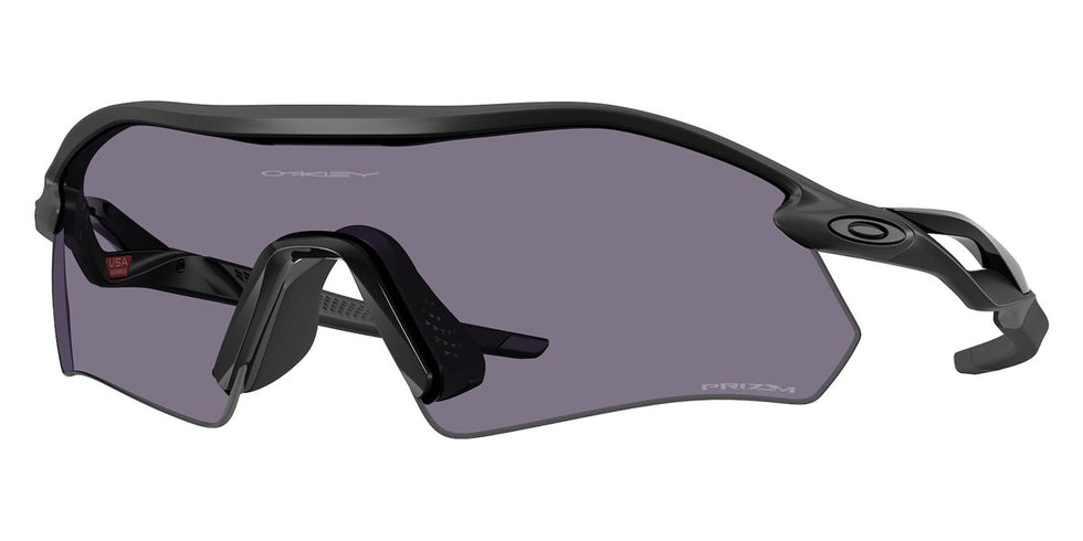 Oakley® OO9495D RADAR PLATE OO9495D 949506 36 Sunglasses - Matte Black / Prizm Gray