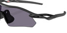 Oakley® OO9495D RADAR PLATE OO9495D 949506 36 Sunglasses - Matte Black / Prizm Gray