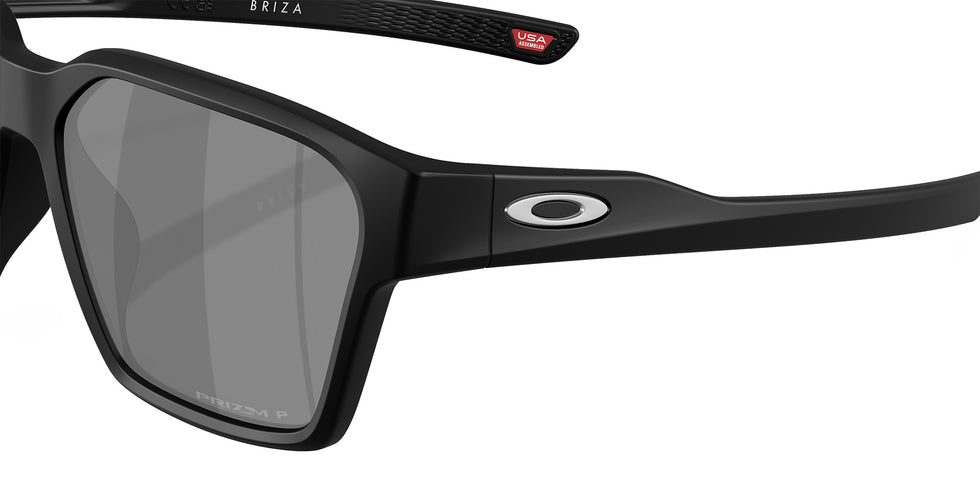 Oakley® OO9497 BRIZA OO9497 949702 58 Sunglasses - Matte Black/Gr001 - Grey 949702