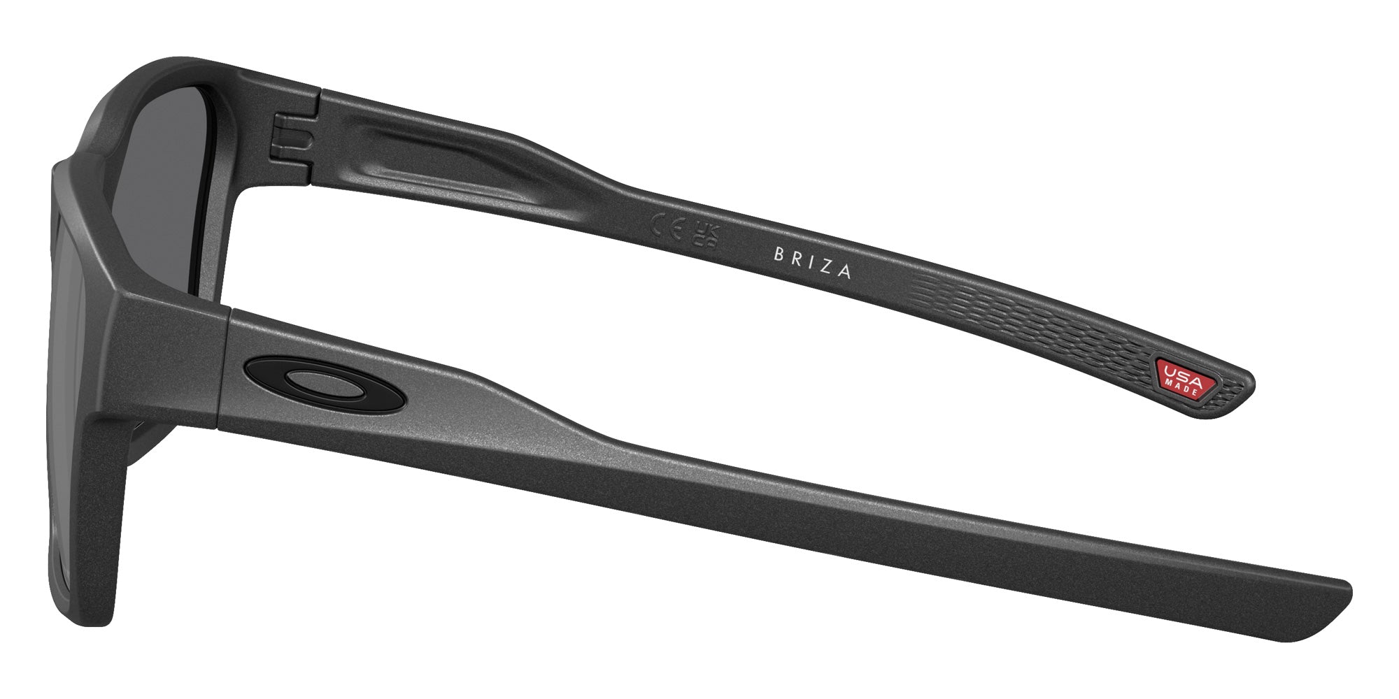 Oakley® OO9497 BRIZA OO9497 949703 58 Sunglasses - Steel/Gr001 - Grey