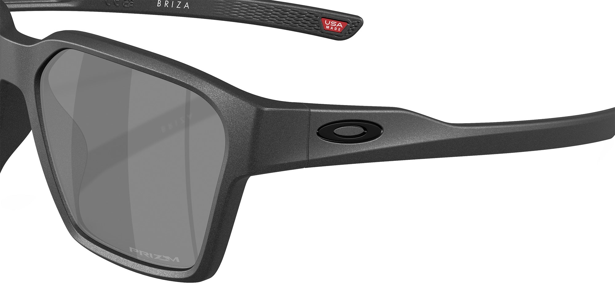 Oakley® OO9497 BRIZA OO9497 949703 58 Sunglasses - Steel/Gr001 - Grey