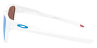 Oakley® OO9497 BRIZA OO9497 949704 58 Sunglasses - Matte White/Vi002 - Dark Violet