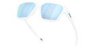 Oakley® OO9497 BRIZA OO9497 949704 58 Sunglasses - Matte White/Vi002 - Dark Violet