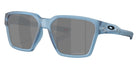 Oakley® OO9497 BRIZA OO9497 949708 58 Sunglasses - Matte Transparent Stonewash/Gr001 - Grey