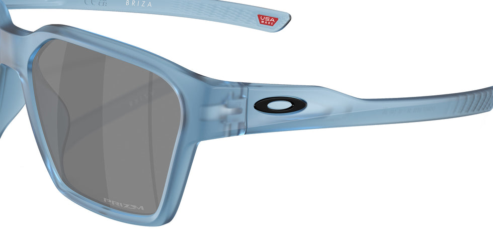 Oakley® OO9497 BRIZA OO9497 949708 58 Sunglasses - Matte Transparent Stonewash/Gr001 - Grey