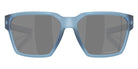 Oakley® OO9497 BRIZA OO9497 949708 58 Sunglasses - Matte Transparent Stonewash/Gr001 - Grey