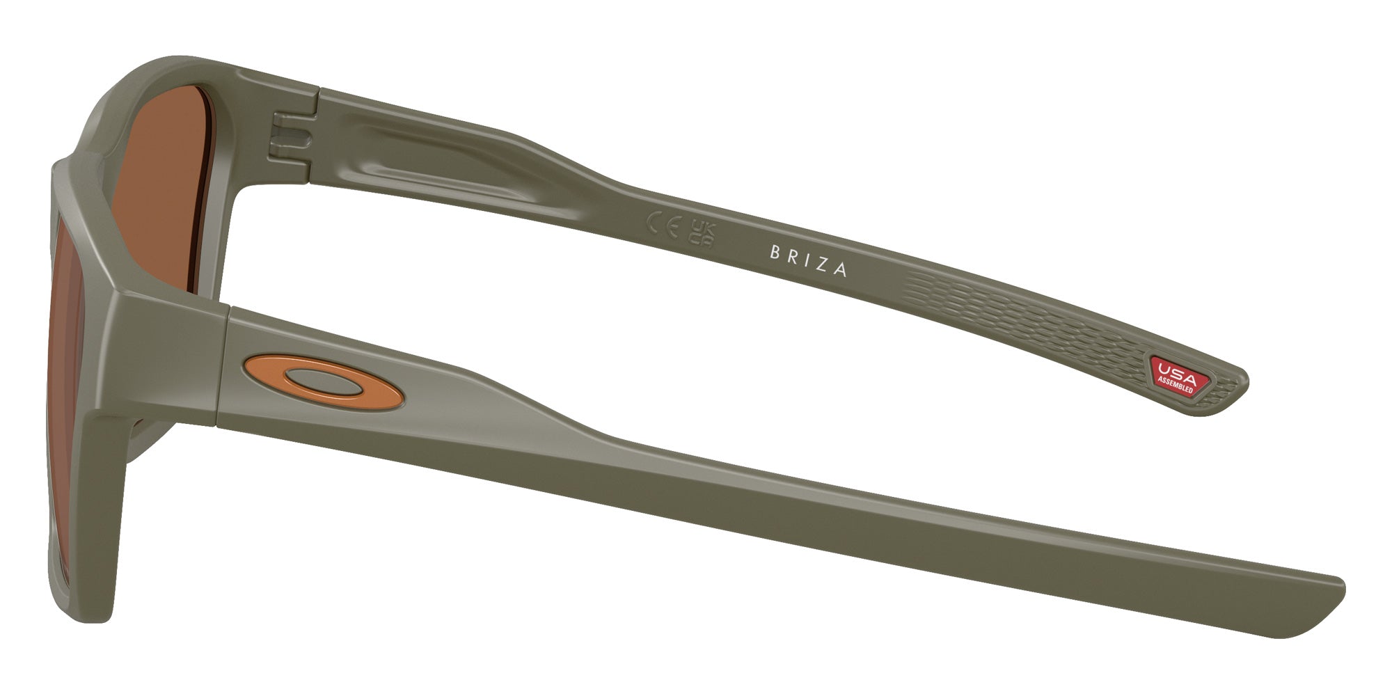 Oakley® OO9497 BRIZA OO9497 949709 58 Sunglasses - Matte Moss/Ma001 - Brown