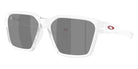Oakley® OO9497 BRIZA OO9497 949711 58 Sunglasses - Matte Clear/Gr001 - Grey 949711