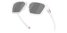 Oakley® OO9497 BRIZA OO9497 949711 58 Sunglasses - Matte Clear/Gr001 - Grey 949711