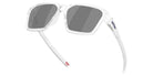 Oakley® OO9497 BRIZA OO9497 949713 58 Sunglasses - Matte Clear/Gr001 - Grey 949713