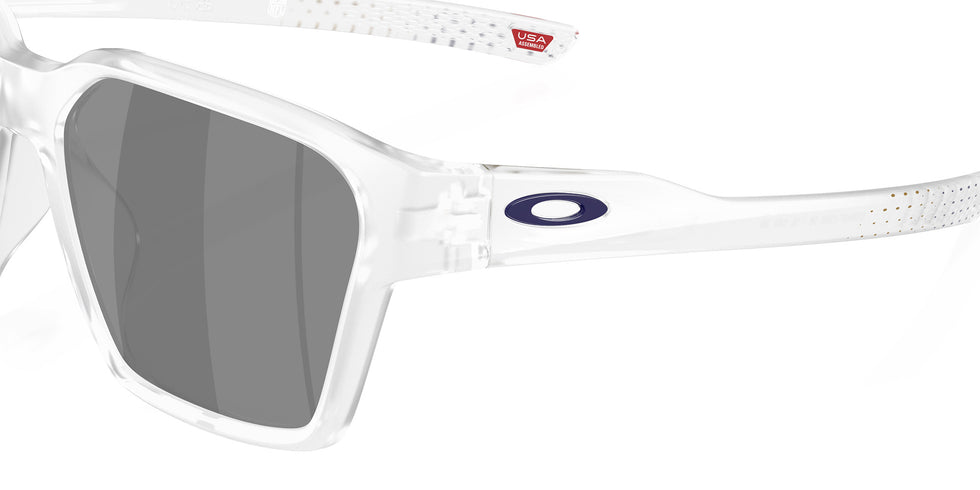 Oakley® OO9497 BRIZA OO9497 949713 58 Sunglasses - Matte Clear/Gr001 - Grey 949713