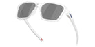 Oakley® OO9497 BRIZA OO9497 949714 58 Sunglasses - Matte Clear/Gr001 - Grey 949714
