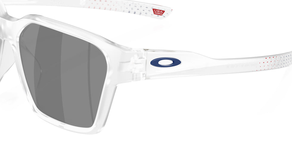 Oakley® OO9497 BRIZA OO9497 949714 58 Sunglasses - Matte Clear/Gr001 - Grey 949714