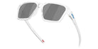Oakley® OO9497 BRIZA OO9497 949715 58 Sunglasses - Matte Clear/Gr001 - Grey 949715