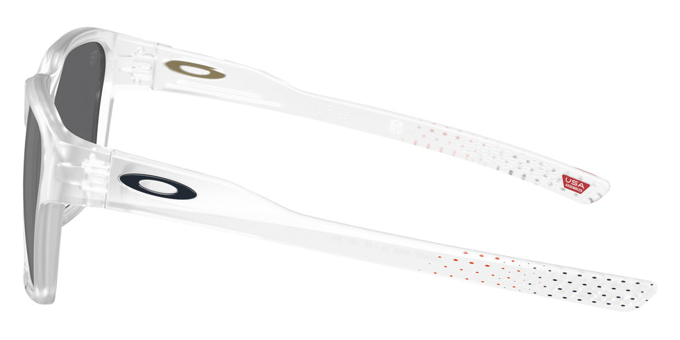 Oakley® OO9497 BRIZA OO9497 949716 58 Sunglasses - Matte Clear/Gr001 - Grey 949716