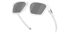 Oakley® OO9497 BRIZA OO9497 949716 58 Sunglasses - Matte Clear/Gr001 - Grey 949716