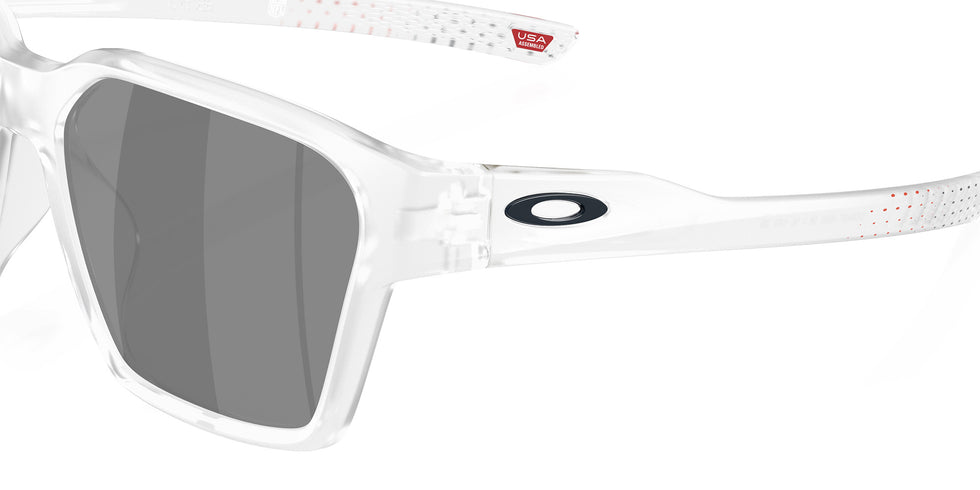 Oakley® OO9497 BRIZA OO9497 949716 58 Sunglasses - Matte Clear/Gr001 - Grey 949716