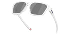 Oakley® OO9497 BRIZA OO9497 949719 58 Sunglasses - Matte Clear/Gr001 - Grey 949719