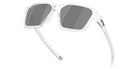 Oakley® OO9497 BRIZA OO9497 949722 58 Sunglasses - Matte Clear/Gr001 - Grey 949722