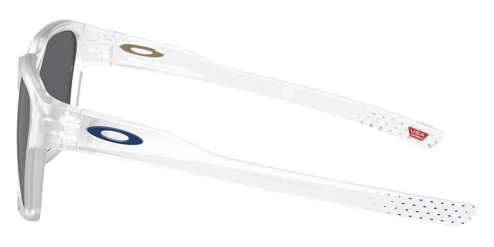 Oakley® OO9497 BRIZA OO9497 949724 58 Sunglasses - Matte Clear/Gr001 - Grey 949724