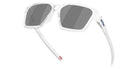 Oakley® OO9497 BRIZA OO9497 949724 58 Sunglasses - Matte Clear/Gr001 - Grey 949724
