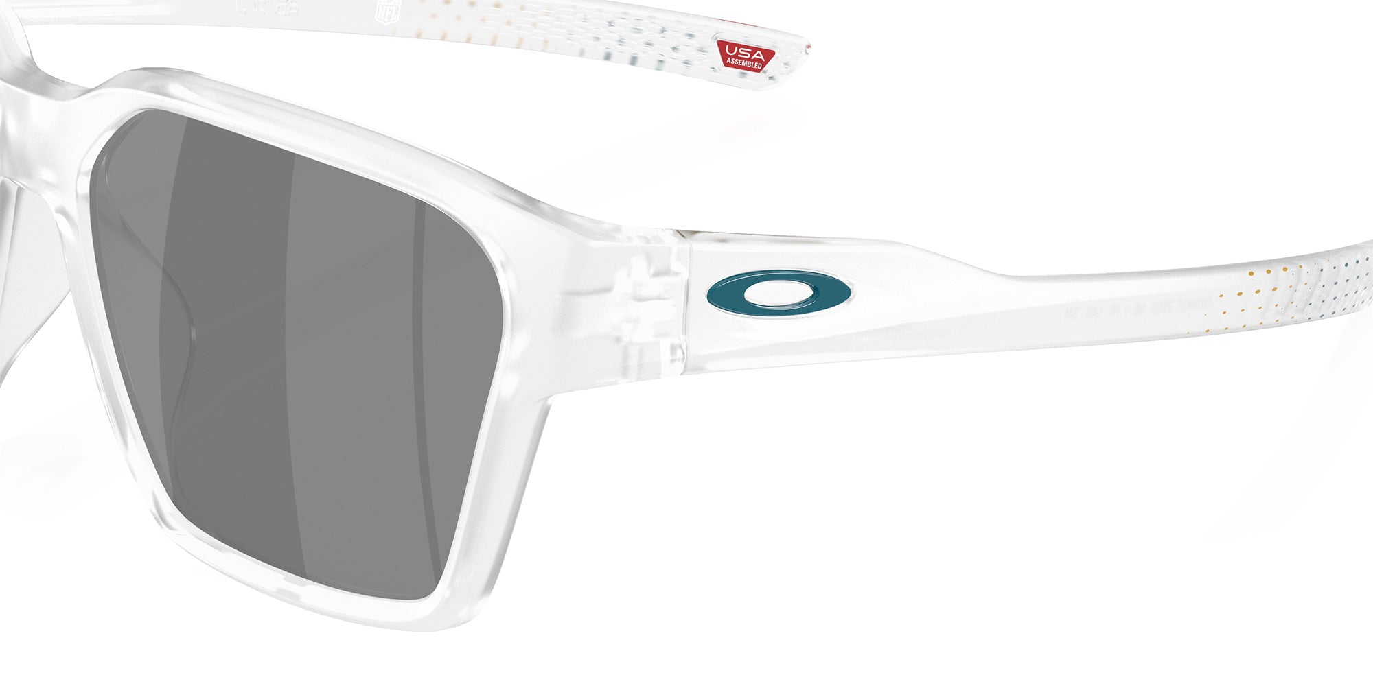 Oakley® OO9497 BRIZA OO9497 949725 58 Sunglasses - Matte Clear/Gr001 - Grey 949725