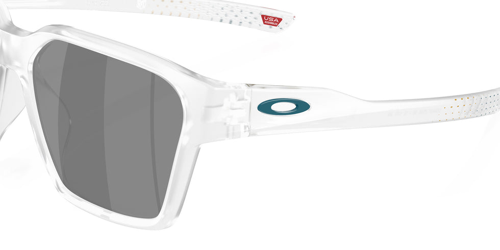 Oakley® OO9497 BRIZA OO9497 949725 58 Sunglasses - Matte Clear/Gr001 - Grey 949725
